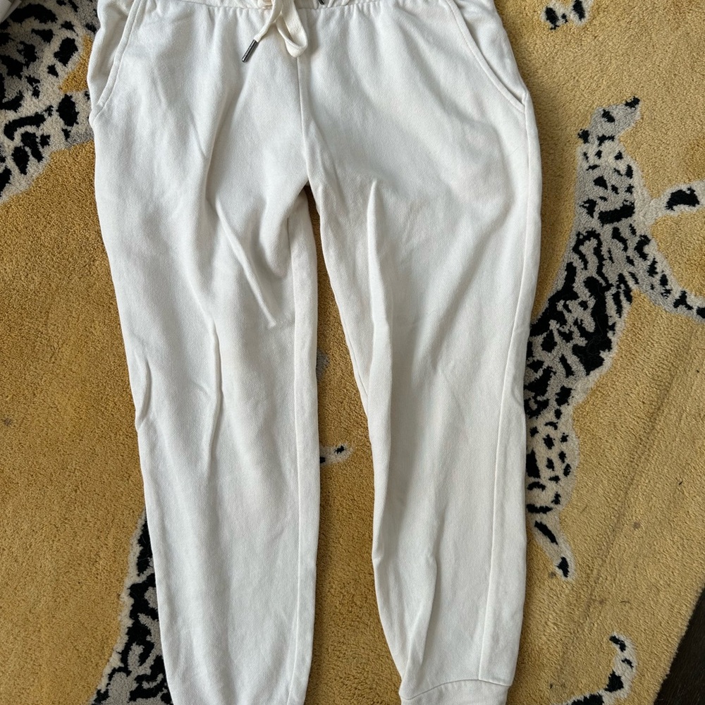 Z Supply Cream Jogger Pants